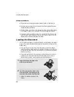 Предварительный просмотр 36 страницы Sharp UX B20 - B/W Inkjet - Fax Operation Manual