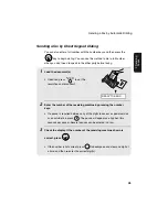 Предварительный просмотр 47 страницы Sharp UX B20 - B/W Inkjet - Fax Operation Manual