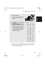 Preview for 39 page of Sharp UX B700 - B/W Inkjet - Fax Operation Manual