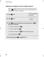 Preview for 66 page of Sharp UX-BD80 Operation Manual