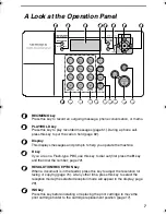 Preview for 9 page of Sharp UX-BS60 Operation Manual