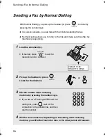 Preview for 74 page of Sharp UX-BS60 Operation Manual