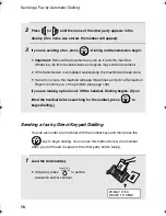 Preview for 80 page of Sharp UX-BS60 Operation Manual