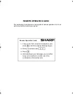 Preview for 137 page of Sharp UX-BS60 Operation Manual