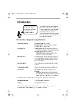 Предварительный просмотр 3 страницы Sharp UX CC500 - B/W Thermal Transfer Operation Manual