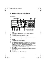 Предварительный просмотр 9 страницы Sharp UX CC500 - B/W Thermal Transfer Operation Manual