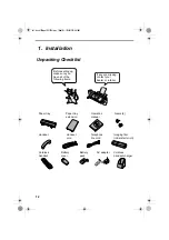 Предварительный просмотр 14 страницы Sharp UX CC500 - B/W Thermal Transfer Operation Manual