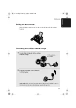 Предварительный просмотр 19 страницы Sharp UX CC500 - B/W Thermal Transfer Operation Manual