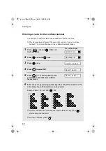 Предварительный просмотр 22 страницы Sharp UX CC500 - B/W Thermal Transfer Operation Manual