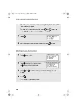 Предварительный просмотр 40 страницы Sharp UX CC500 - B/W Thermal Transfer Operation Manual