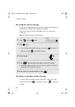 Предварительный просмотр 62 страницы Sharp UX CC500 - B/W Thermal Transfer Operation Manual