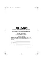 Предварительный просмотр 139 страницы Sharp UX CC500 - B/W Thermal Transfer Operation Manual