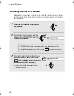 Preview for 43 page of Sharp UX-P520 Operation Manual