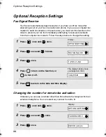 Preview for 45 page of Sharp UX-P520 Operation Manual