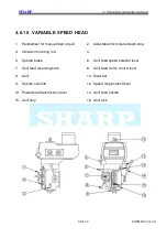 Preview for 62 page of Sharp V-1 General & Electrics Manual