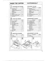 Preview for 3 page of Sharp VB200 Unpacking And Assembling Manual