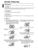 Preview for 3 page of Sharp VC-581N Operation Manual