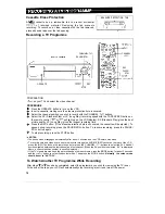 Предварительный просмотр 15 страницы Sharp VC-A136X Operation Manual