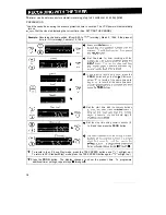 Предварительный просмотр 17 страницы Sharp VC-A136X Operation Manual