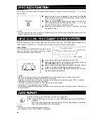 Предварительный просмотр 19 страницы Sharp VC-A136X Operation Manual