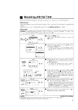 Предварительный просмотр 21 страницы Sharp VC-A200X Operation Manual