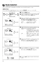 Предварительный просмотр 14 страницы Sharp VC-A210X Operation Manual