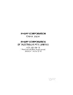 Предварительный просмотр 36 страницы Sharp VC-A250X Operation Manual