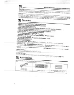 Preview for 4 page of Sharp VC-A270X Operation Manual