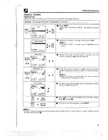 Preview for 14 page of Sharp VC-A270X Operation Manual