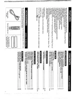 Preview for 2 page of Sharp VC-A36X Operation Manual