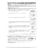 Preview for 3 page of Sharp VC-A410X Operation Manual