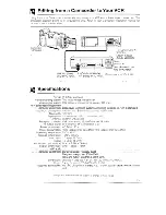 Preview for 33 page of Sharp VC-A410X Operation Manual