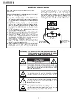 Предварительный просмотр 2 страницы Sharp VC-A415U Service Manual