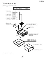 Предварительный просмотр 83 страницы Sharp VC-A582U Service Man