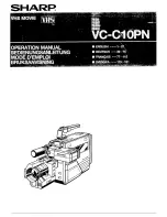 Sharp VC-C10PN Operation Manual предпросмотр