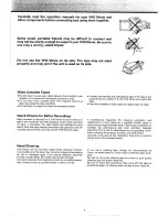 Preview for 8 page of Sharp VC-C10PN Operation Manual