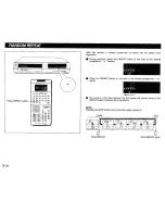 Preview for 30 page of Sharp VC-D810S Operation Manual