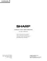 Предварительный просмотр 144 страницы Sharp VC-G200SM Service Manual