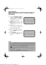 Preview for 17 page of Sharp VC-GH611GM Operation Manual