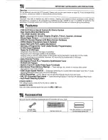 Предварительный просмотр 4 страницы Sharp VC-H726X Operation Manual