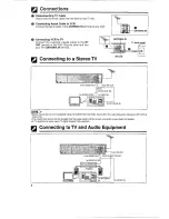 Предварительный просмотр 8 страницы Sharp VC-H726X Operation Manual