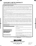 Preview for 44 page of Sharp VC-H818U Operation Manual