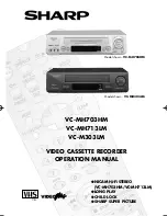 Preview for 1 page of Sharp VC-MH303HM Operation Manual