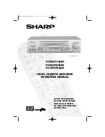 Sharp VC-MH704HM Operation Manual preview