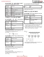 Preview for 14 page of Sharp VC-MH705HM/LM Service Manual