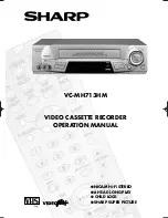 Preview for 1 page of Sharp VC-MH713HM Operation Manual