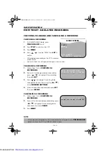 Preview for 22 page of Sharp VC-MH780BM Operation Manual