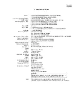 Preview for 3 page of Sharp VC-MH80 Service Manual