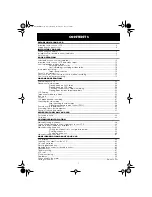 Preview for 4 page of Sharp VC-MH835HM Operation Manual