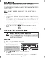 Preview for 13 page of Sharp VC-S2000HM Operational Manual